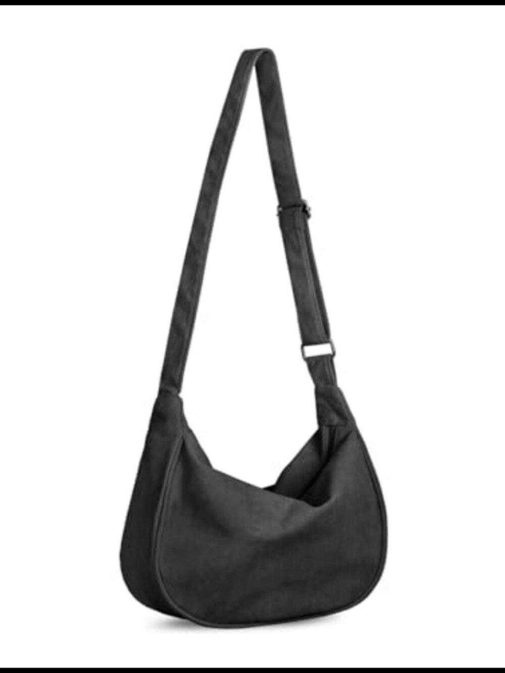 Corduroy Crescent Crossbody Bag Sling Hobo Dumpling Purse